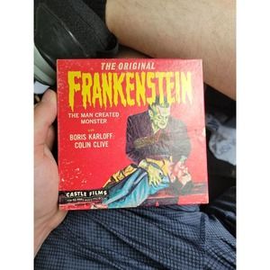 The Original Frankenstein 8 B&W Film 200’ Reel Boris Karloff